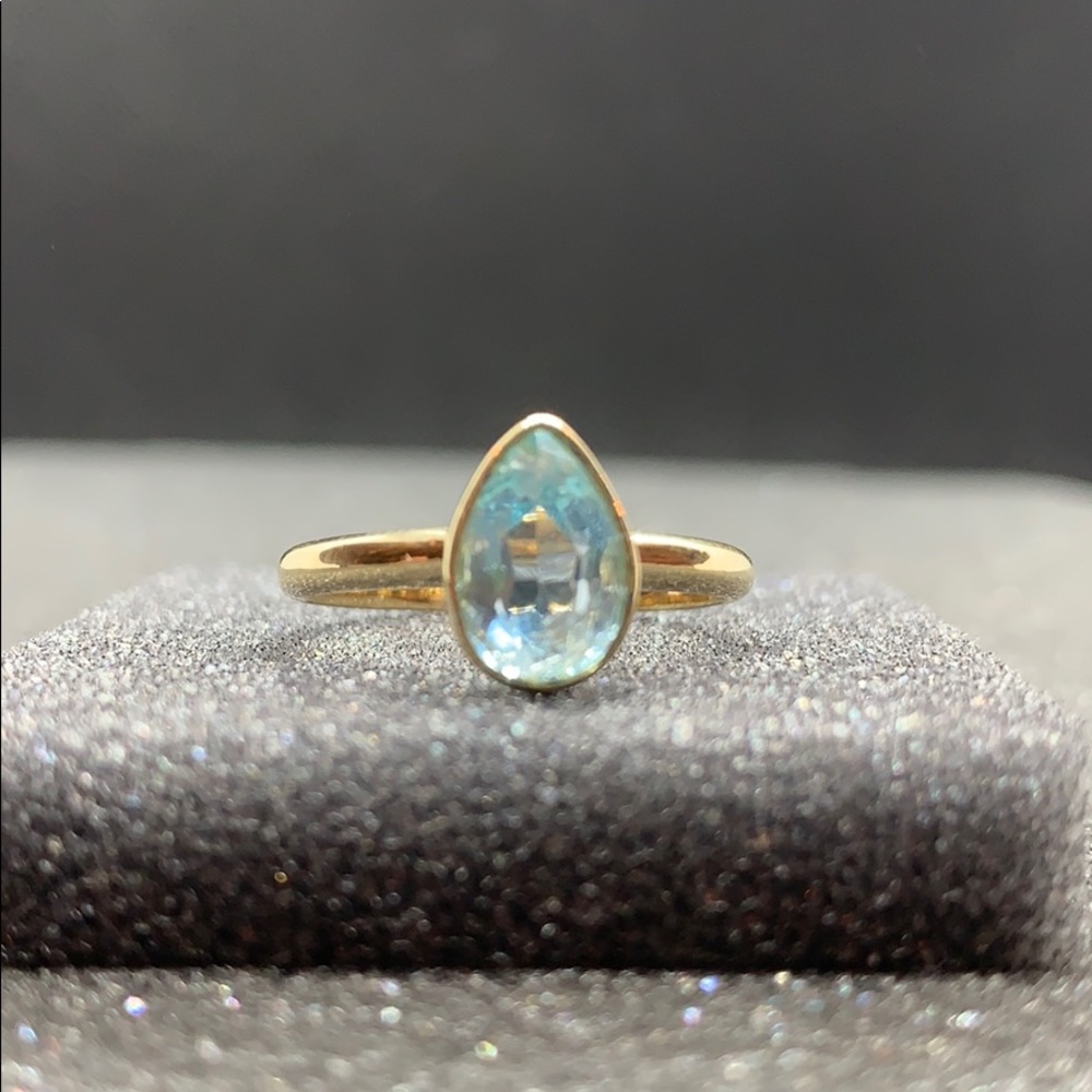 925 OT Turkey Sterling Silver Vermeil Ring